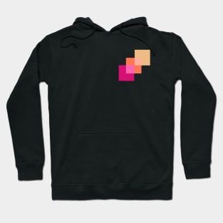 Colorful Square Pattern Hoodie